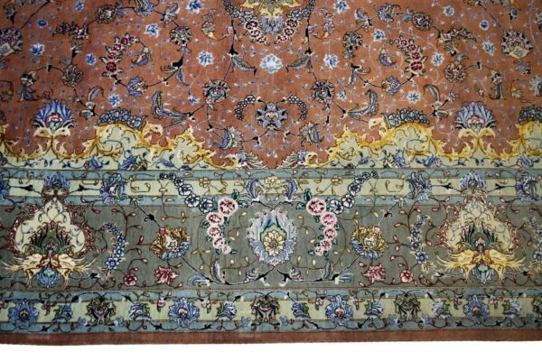 Tabriz  - Rilievo in seta , Firmato ( Benam ) - immagine 3