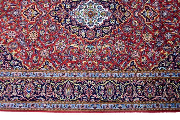 Kashan Shadsar  Ripieno seta 220 x 140 cm - immagine 5