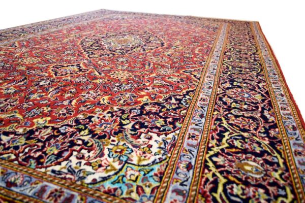 Kashan Shadsar  Ripieno seta 220 x 140 cm - immagine 7