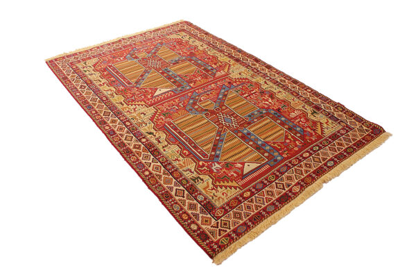 Kilim Sirjan (suzani) 205 x 135 cm - immagine 2