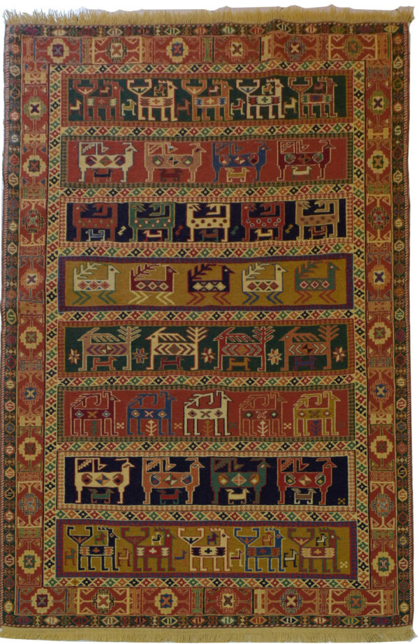 Kilim Sirjan ( suzani ) 200 x 130 cm