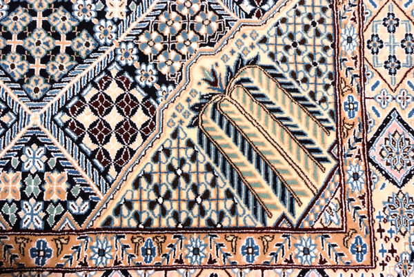 Nain  9 fili  Seta Firmato 232 x 127 cm - immagine 5