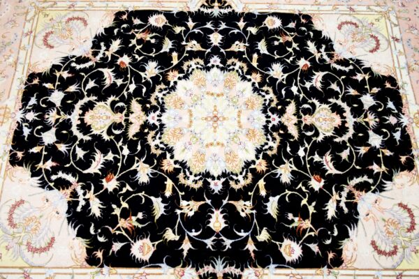Tabriz Ripieno seta -Doppia Firma 220 x 150 cm - immagine 2