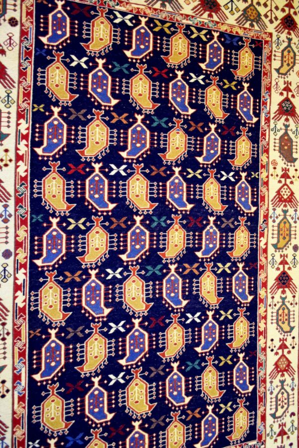 Kilim Sirjan Suzani 200 x 130 cm - immagine 2