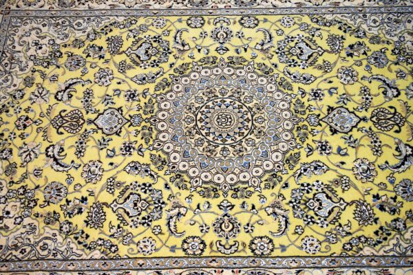 Nain 9 fili Misto Seta - Fondo limone 216 x 132 cm - immagine 2