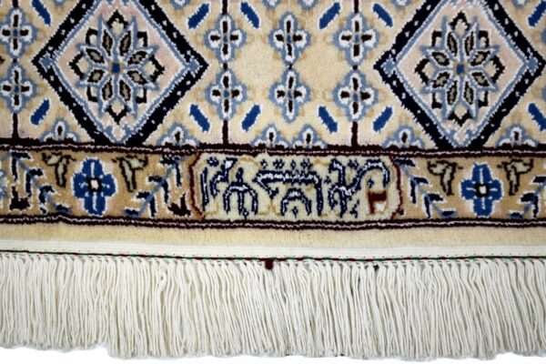Nain  9 fili  Seta Firmato 232 x 127 cm - immagine 4