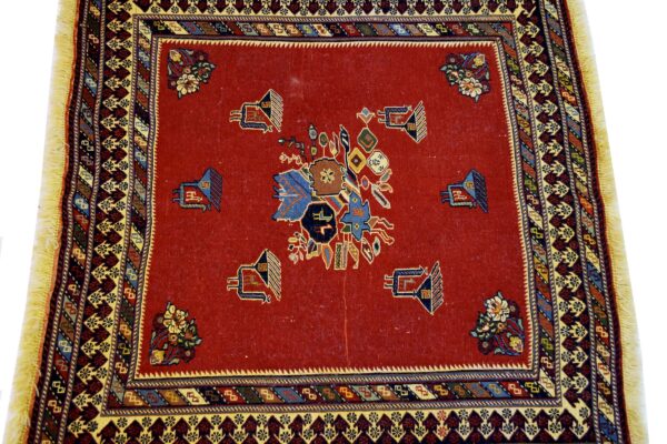 Kilim GHali  Sirjan Suzani Extra 98 x 98 cm - immagine 2