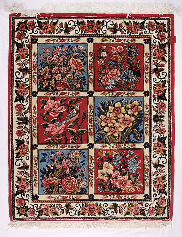 Bakhtiary - Bakhtiari - Formelle naturalistico 147 x 115 cm