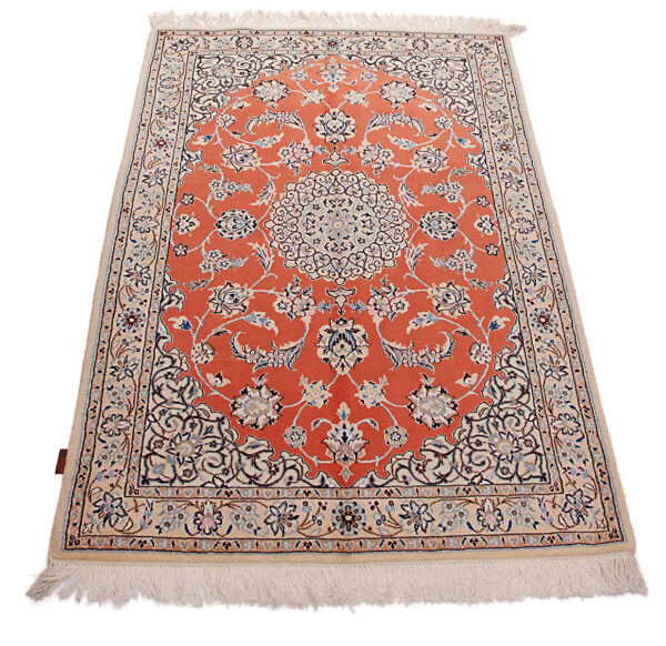 Persia Nain 9 fili ripieno seta 155 x 102 cm - immagine 2