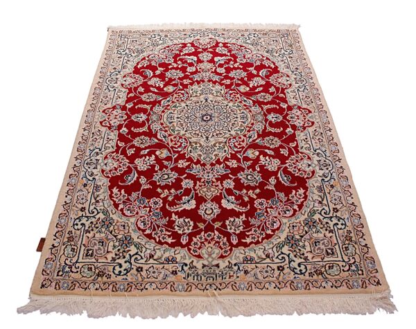 Tappeto persiano Nain firmato 150 x 100 - immagine 2