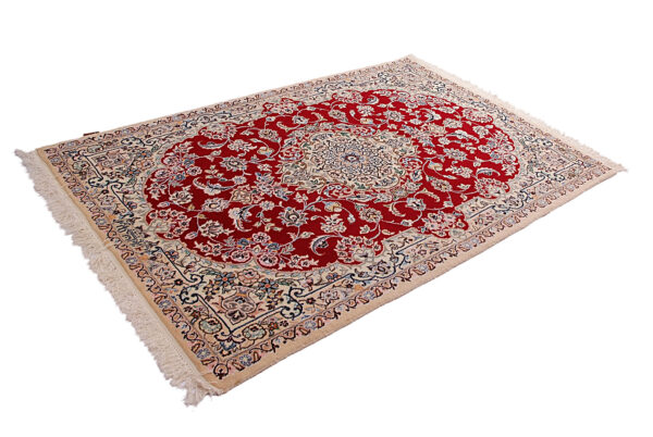 Tappeto persiano Nain firmato 150 x 100 - immagine 4