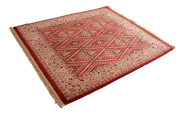 Tappeto persiano KASHAN ( Keshan ) 114 x 99 cm - immagine 3