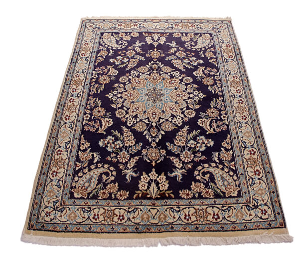 Tappeto  Persia Nain Misto Seta 177 x 112 cm - immagine 2