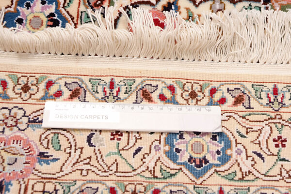 Tappeto persiano Nain firmato Habibian 205 x 135 cm - immagine 3