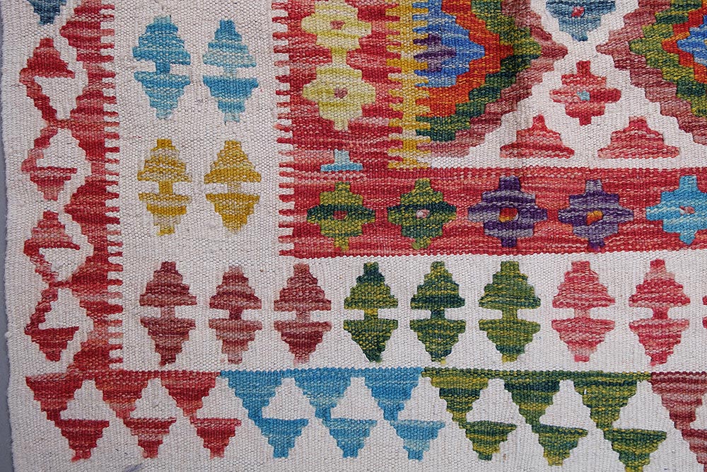 Kilim Classico Decorativo Gold 257×154 cm in Lana - immagine 3